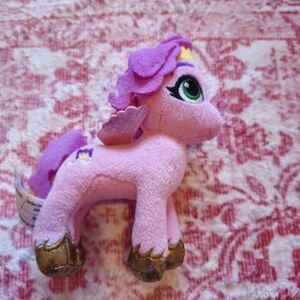 Hasbro My Little Pony Pink Plush with Gold Hooves